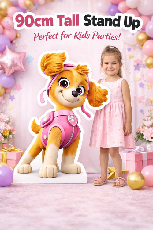 Character Stand-Up Cutout | Large Printable Kids Party Decoration | Digital Download
