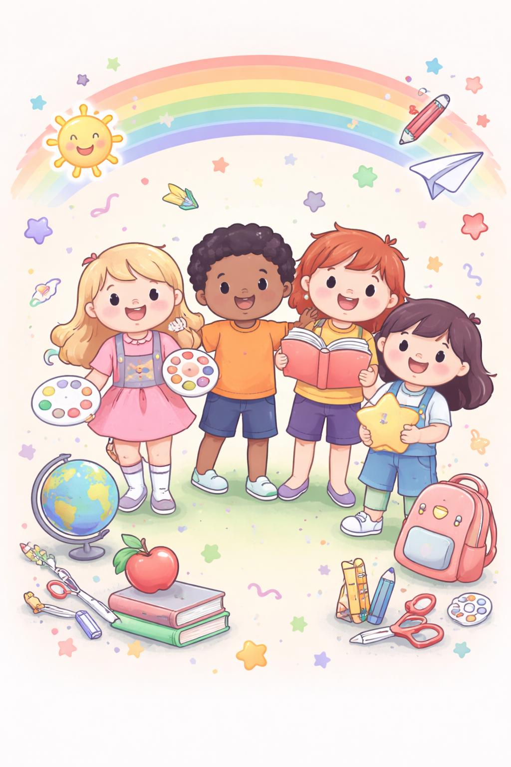 All About Me – Printable Workbook (10 pages)