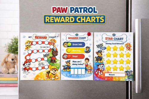 Behaviour Chart for Kids | Printable Star & Reward Charts Instant Download