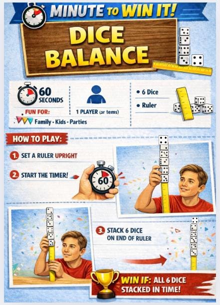 Minute to Win It Games for Kids