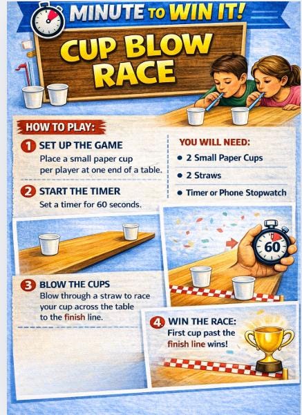 Minute to Win It Games for Kids