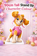 Character Stand-Up Cutout | Large Printable Kids Party Decoration | Digital Download