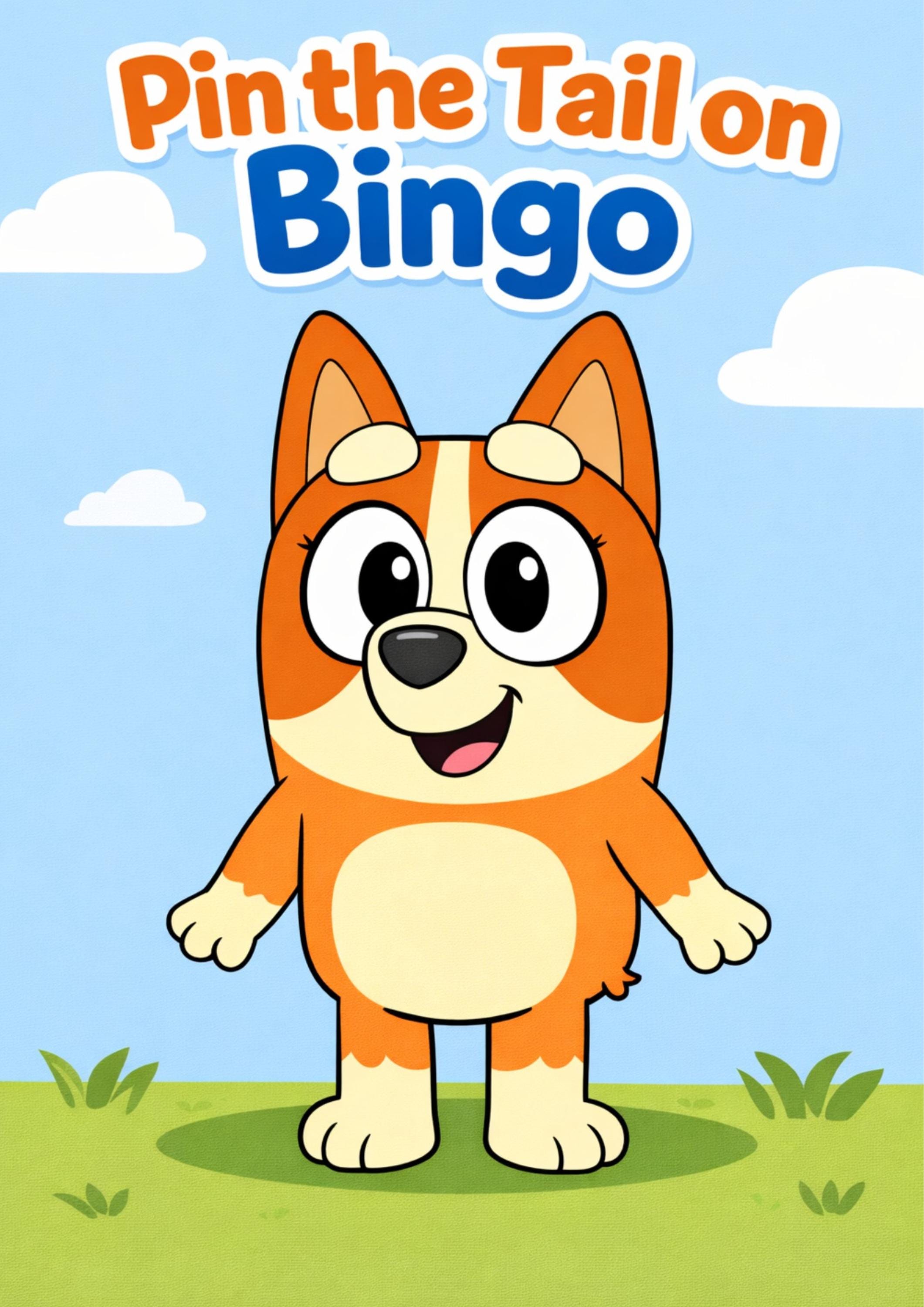 Pin the Tail Party Game for Kids | Printable Birthday & Classroom Game | Instant Download