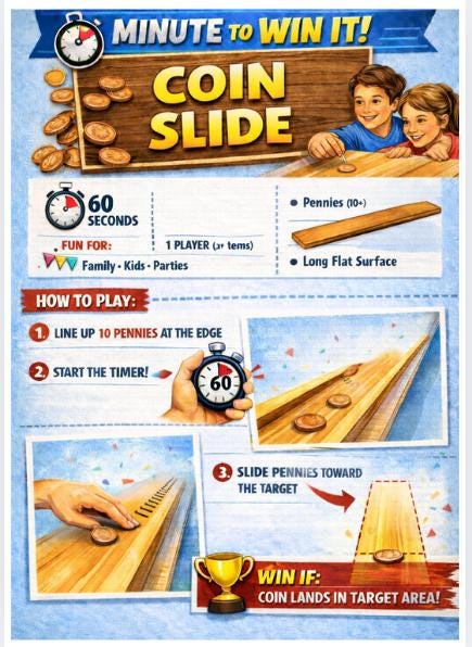 Minute to Win It Games for Kids