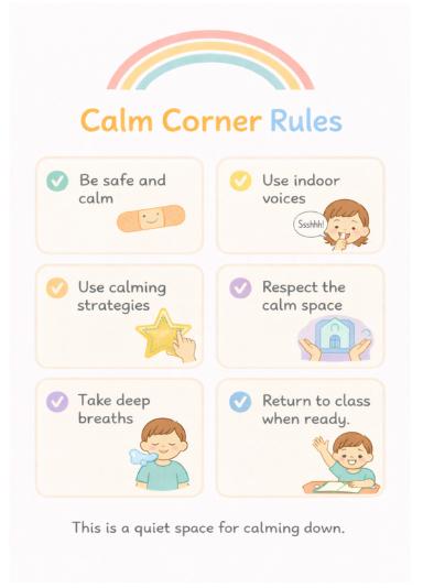 Calming Corner Toolkit- SEL Printables