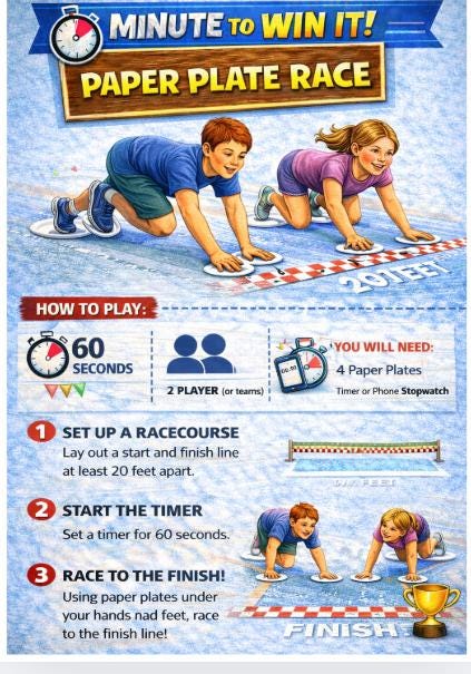 Minute to Win It Games for Kids