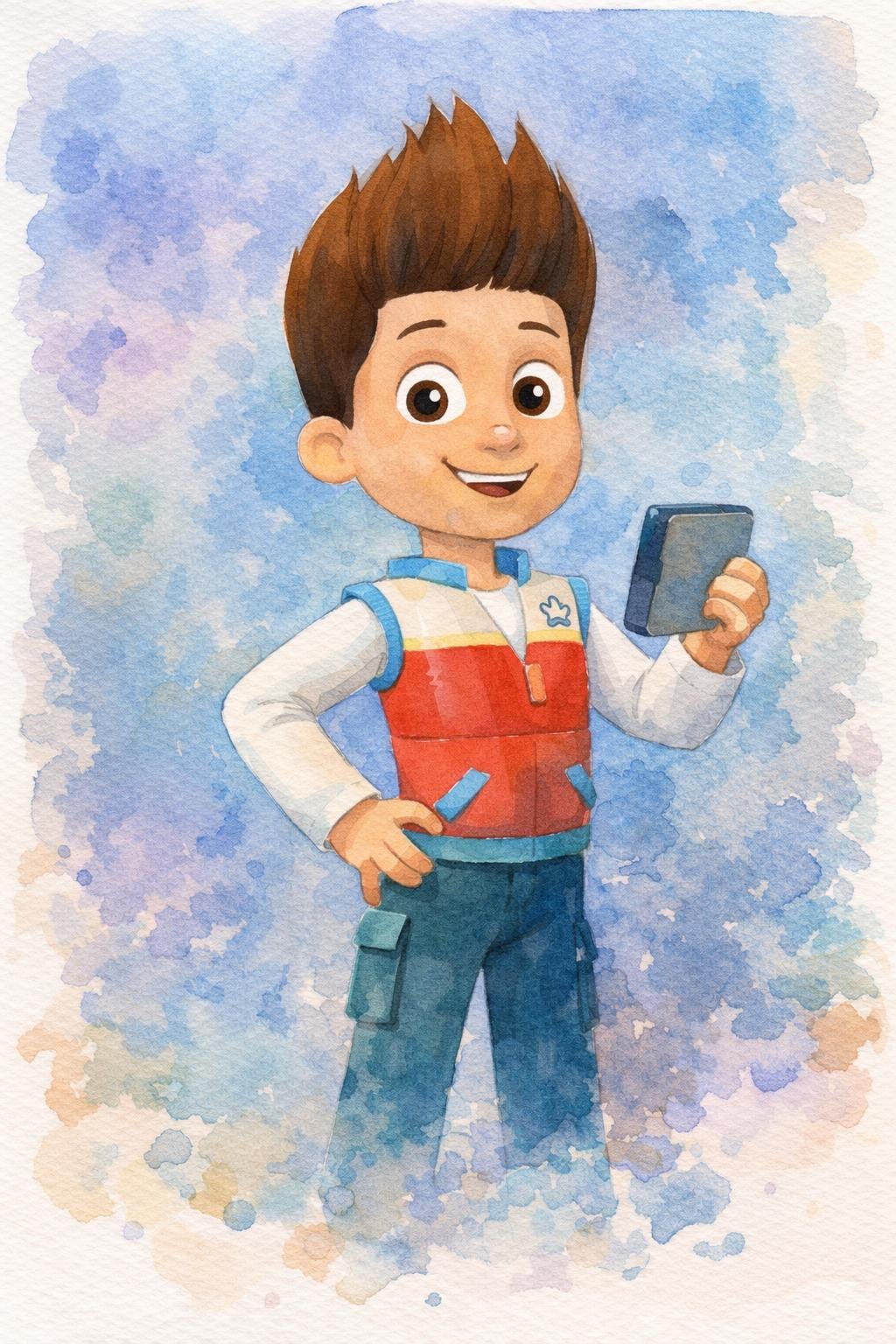 Watercolor Puppy Prints | Kids Room Decor, Nursery Art (A2 & A4, Digital Download)