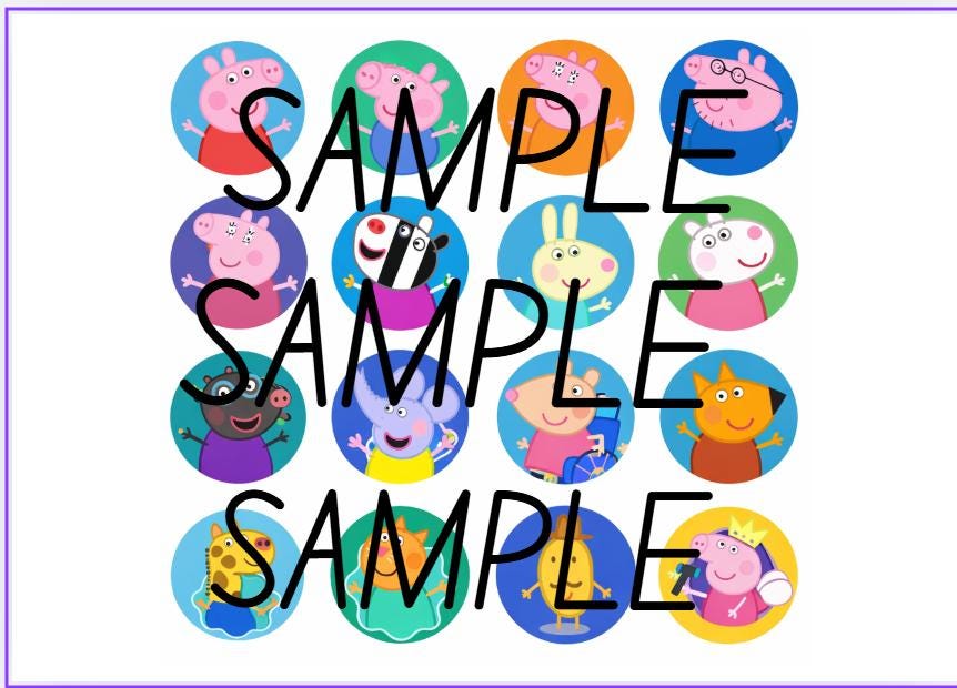 Pink Pig Birthday Party Bundle | Printable Party Games & Cupcake Activity