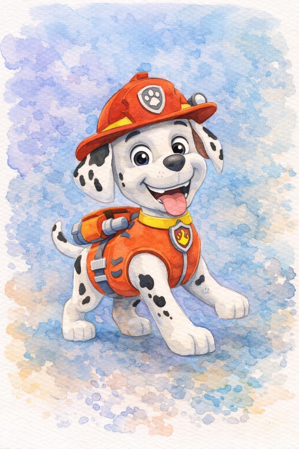 Watercolor Puppy Prints | Kids Room Decor, Nursery Art (A2 & A4, Digital Download)