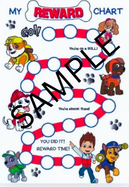 Behaviour Chart for Kids | Printable Star & Reward Charts Instant Download