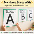 Preschool Alphabet Name Worksheets