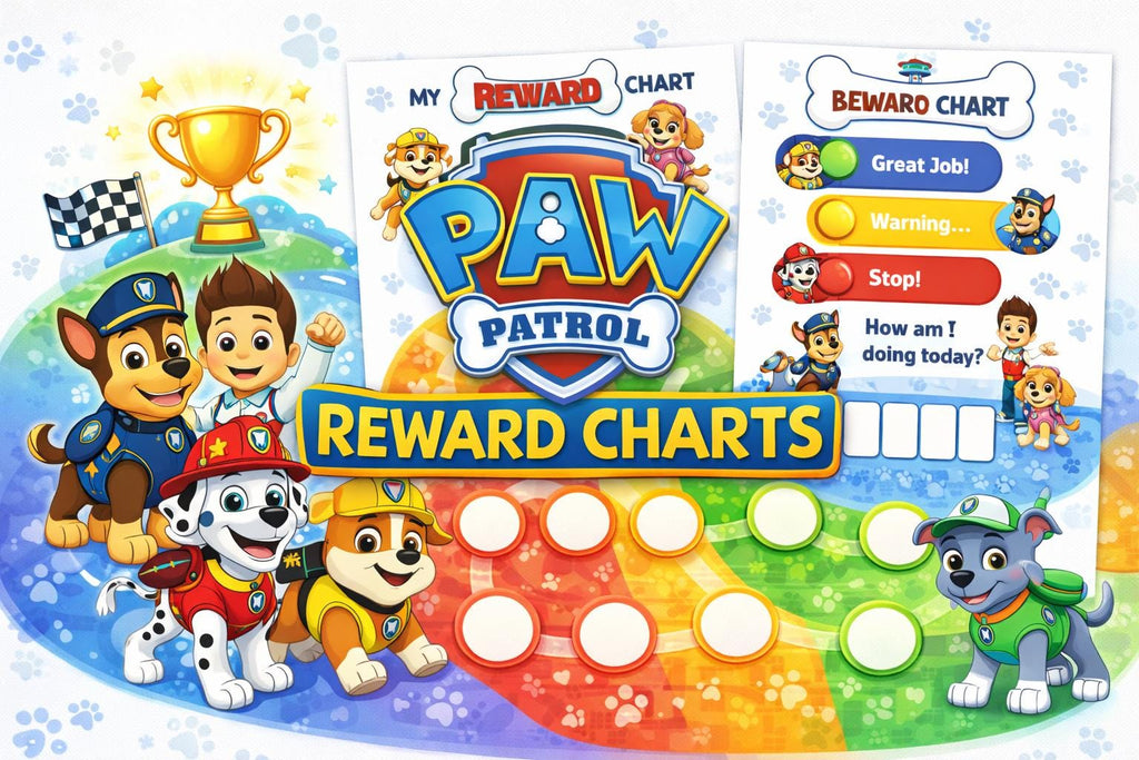 Behaviour Chart for Kids | Printable Star & Reward Charts Instant Download