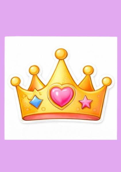 Pin the Crown on the Princess - Party Game Printable