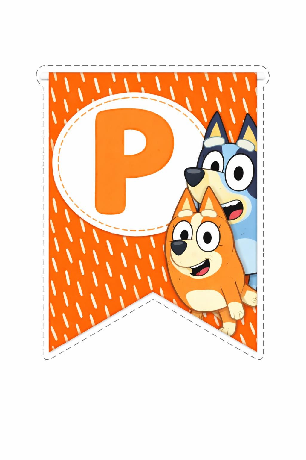 Blue Inspired Happy Birthday Banner Printable