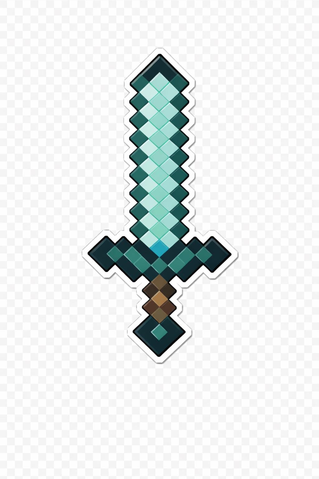 Pin the Sword on Steve Party Game | Gamer Birthday (Printable Download)