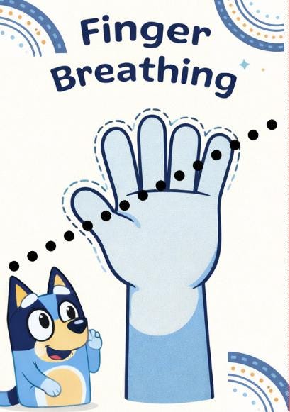 Calming Corner Printable Set for Kids | Mindfulness & Breathing Posters | Classroom Calm Space