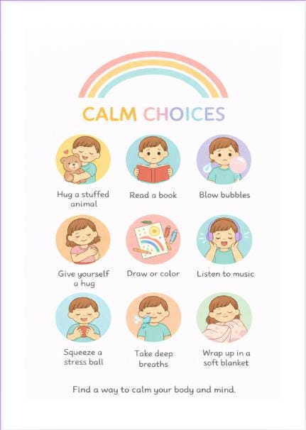 Calming Corner Toolkit- SEL Printables