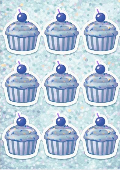 Pin the Cupcake on the Pig-Printable Birthday Game for Kids