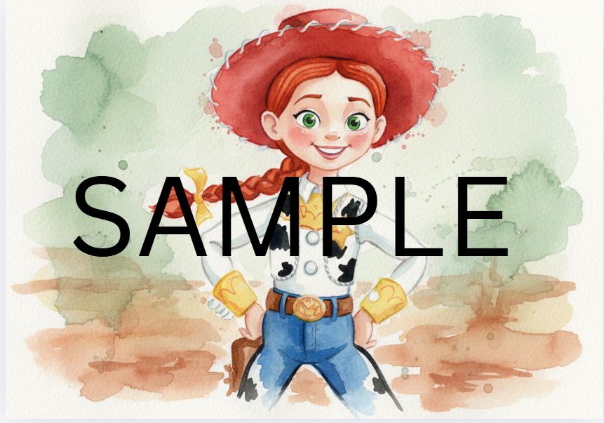 Wall Art Set | Watercolour Toy-Inspired Kids Prints | Playroom Decor | Poster size & A4 Printable