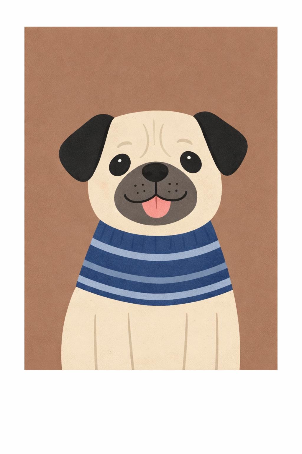 Modern Dog Wall Art Prints Set of 6 Printable Kids Room Decor | Digital Download