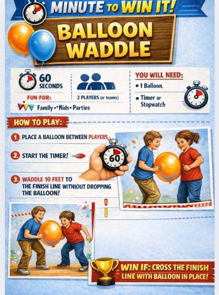 Minute to Win It Games for Kids
