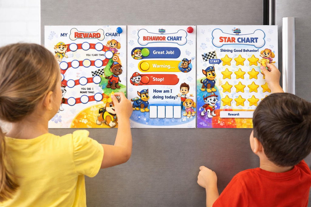 Behaviour Chart for Kids | Printable Star & Reward Charts Instant Download
