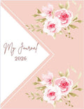 Printable Blank Journal- Soft Pink Floral