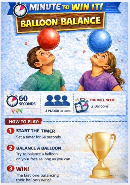 Minute to Win It Games for Kids