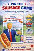 Pin the Sausage on Trump Game | 4th of July Party (Printable PDF)