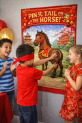 Pin the Tail on the Horse – Chinese New Year Party Game Printable